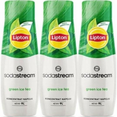 Sodastream Lipton sirup s ledovým čajem a zeleným čajem 3 x 440 ml – Hledejceny.cz