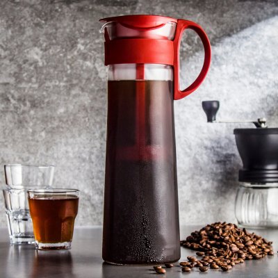 Hario Mizudashi Cold Brew MCPN-14CBR Red – Zboží Mobilmania