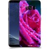 Pouzdro a kryt na mobilní telefon Samsung Pouzdro ACOVER Samsung Galaxy S8 G950F s motivem Rose