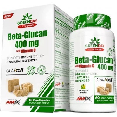Amix GreenDay ProVegan BetaGlucan 400 mg 60 kapslí – Hledejceny.cz