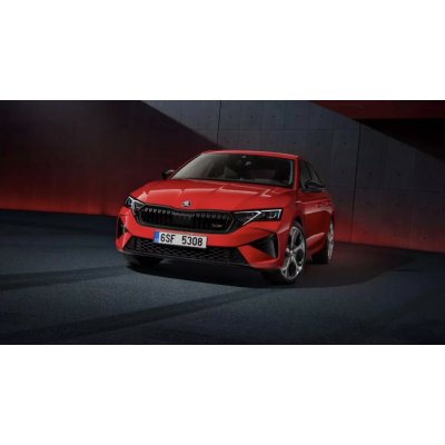 Škoda Octavia IV facelift-Rám přední masky RS original - černý – Sleviste.cz