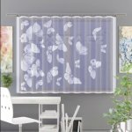 MOTÝLI záclona - 150 x 250 cm – Zboží Mobilmania