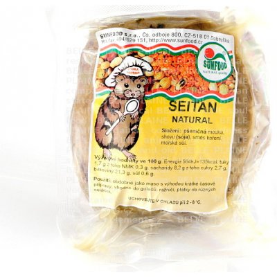 Sunfood Seitan natural cca 270 g – Zboží Mobilmania