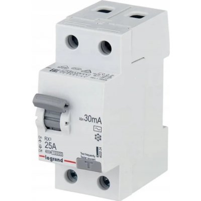 LEGRAND RX3 PROUDOVÝ CHRÁNIČ 25A 2P 30mA – Hledejceny.cz