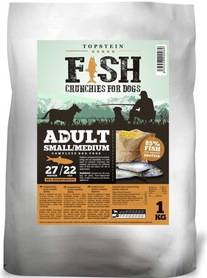 Topstein Fish Crunchies Adult Small / Medium 1 kg