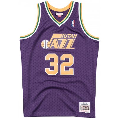 Mitchell & Ness NBA Swingman Jersey Utah Jazz - Karl Malone #32 – Zbozi.Blesk.cz