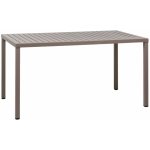 Nardi Cube 140 x 80 cm šedohnědý plastový zahradní stůl – Hledejceny.cz