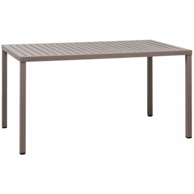 Nardi Cube 140 x 80 cm šedohnědý plastový zahradní stůl – Hledejceny.cz