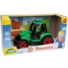 Auta, bagry, technika Lena Auto Truckies traktor 17 cm