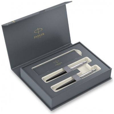 Parker Royal Jotter Bond Street Black CT dárková sada 1502/1553421 – Zboží Živě