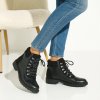 Dámské kotníkové boty Blancheporte kotníkové boty ze 2 materiálů, ve sportovním stylu černá
