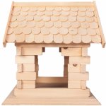 ČistéDřevo Dřevěný domeček pro ptáky – Zboží Dáma