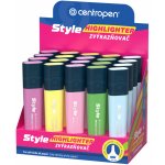 Centropen 6252 Highlighter Style displej sada 20 ks soft – Hledejceny.cz