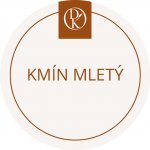 Davídkovo koření Etiketa Kmín český mletý béžová průměr 4,5 cm 1 ks – Hledejceny.cz