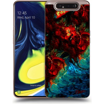 Pouzdro Picasee silikonové Samsung Galaxy A80 A805F - Universe čiré – Zboží Mobilmania