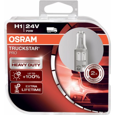 Osram Truckstar Pro H1 P14,5s 24V 70W 2 ks – Zboží Mobilmania