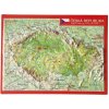 Nástěnné mapy Georelief ČR - plastická pohlednice