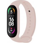 FIXED Silicone Strap pro Xiaomi Band 7/ Mi Band 6/ Mi Band 5, růžový FIXSSTB-989-PI – Zboží Mobilmania