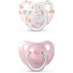 Suavinex anatomický silikon Memories růžová 2 ks – Sleviste.cz