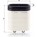 MANN-FILTER Vzduchový filtr MANN MF CP27001 – Hledejceny.cz
