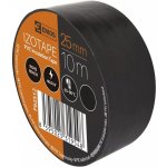 Emos F62512 Elektroizolační páska PVC 25 mm x 10 m černá – HobbyKompas.cz