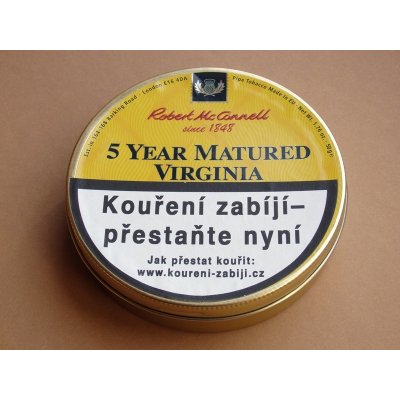 Robert McConnell Dýmkový tabák 5 Year Matured Virginia 50g – Zboží Dáma