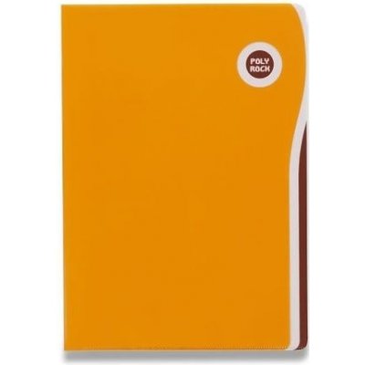 Zakládací desky Poly Rock A6,3 kapsy oranžové – Zboží Mobilmania