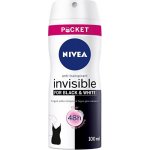 Nivea Invisible Black & White Clear deospray 100 ml – Zbozi.Blesk.cz