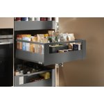 BLUM Merivobox E 270 mm, 40 kg, Orion šedá, vnitřní, reling – Zboží Dáma