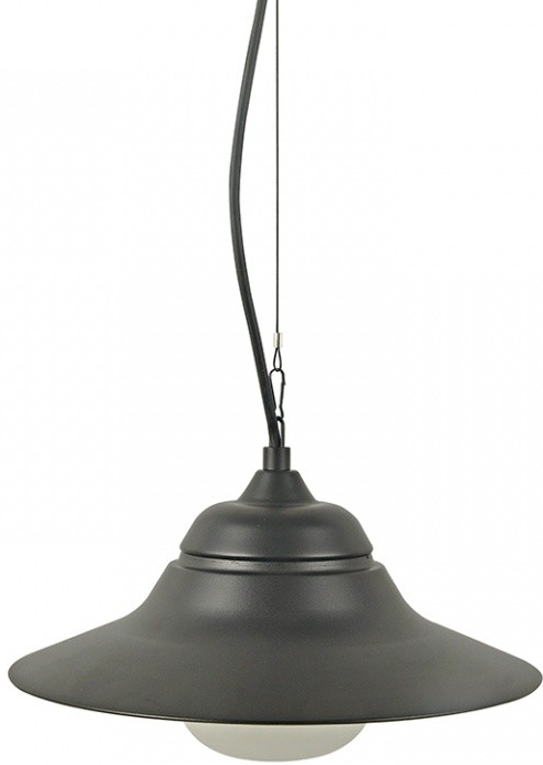 ACA Lighting Venkovní závěsné svítidlo JULIE max. 60W/E27/230V/IP44, černé