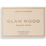 Revolution PRO Paletka 6 očních stínů Glam Mood Golden Hour 6 x 2 g – Zboží Dáma