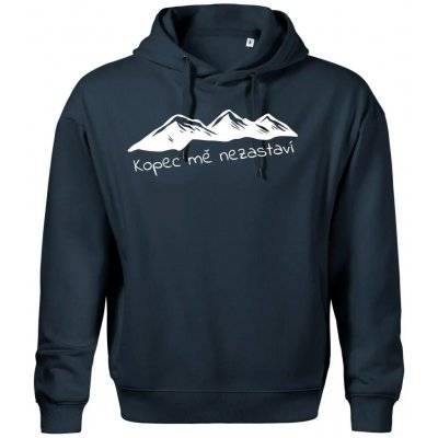 Kopec mě nezastaví hory Oversized mikina Moon kratší + širší námořní modrá velmi tmavá téměř černá – Hledejceny.cz