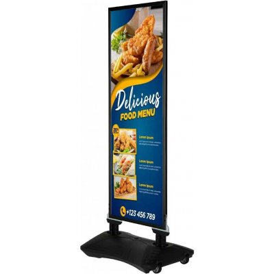 A-Z Reklama CZ Venkovní stojan Windtalker WindPro Slim pro plakát 559 x 1524 mm – Zboží Živě