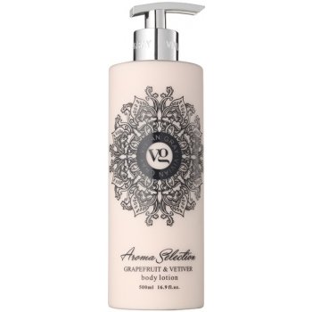 Vivian Gray Aroma Selection Grapefruit & Vetiver krémové tělové mléko s dávkovačem 500 ml