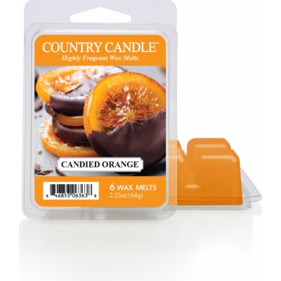 Country Candle Candied Orange Vonný Vosk 64 g – Hledejceny.cz