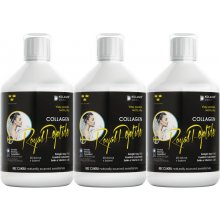 KolagenDrink Collagen Royal Peptide hydrolyzovaný rybí kolagen bez cukru 3 x 500 ml