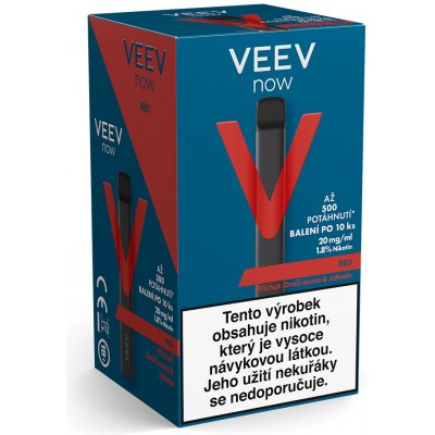 Veev Now Red 20 mg 500 potáhnutí 10 ks