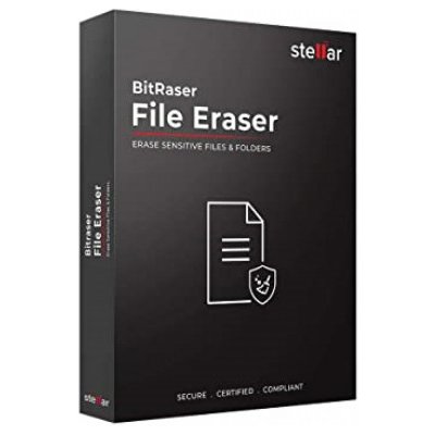 Stellar BitRaser File Eraser pro Windows, licence pro 1 uživatele na 1 rok – Zboží Mobilmania