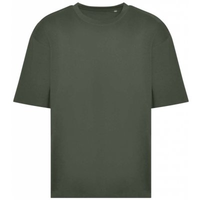 Unisex tričko oversized střihu Over Earthy Green