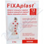 Fixaplast kapsaicinová hřejivá náplast Warm 12 x 16 cm 2 ks – Sleviste.cz