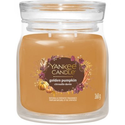 Yankee Candle Signature GOLDEN PUMPKIN 368 g – Zboží Dáma