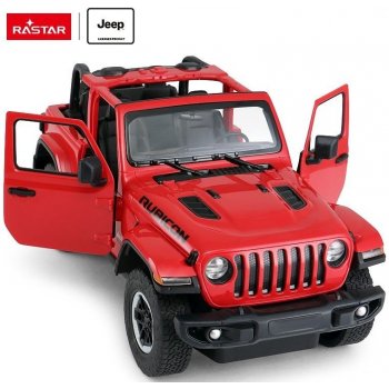 Rastar Group RC Auto Jeep Wrangler Rubicon 2,4 GHz RTR červená 1:14