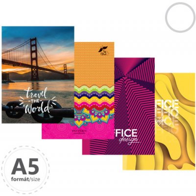 Těšínské papírny Záznamní kniha A5 96 listů čistá – Sleviste.cz