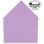 Soonrich šátek bílý puntík na fialové bsp018 – Hledejceny.cz