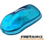 Diamond Sea Blue Candy set pro motorku a disky: základ, barva a lak