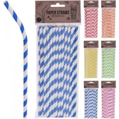 Febo brčka 6 x 210 mm s kloubem papírová mix barev 35 ks – Zboží Dáma