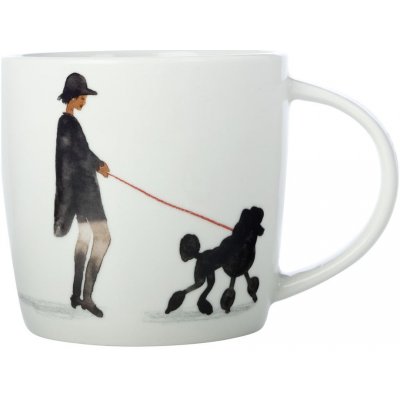 Maxwell & Williams Bílý porcelánový hrnek Fashion Poodle 400 ml – Zbozi.Blesk.cz