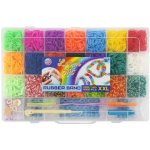 LEAN Toys 28795 Kreativní sada na výrobu gumičkových náramků – Zboží Mobilmania