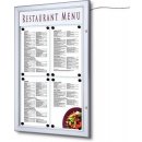 Jansen Display venkovní menu vitrína 4 x A4