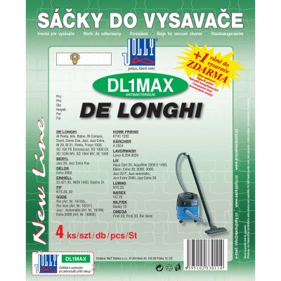 Jolly MAX DL 1 4 ks do vysav. DE LONGHI – Hledejceny.cz